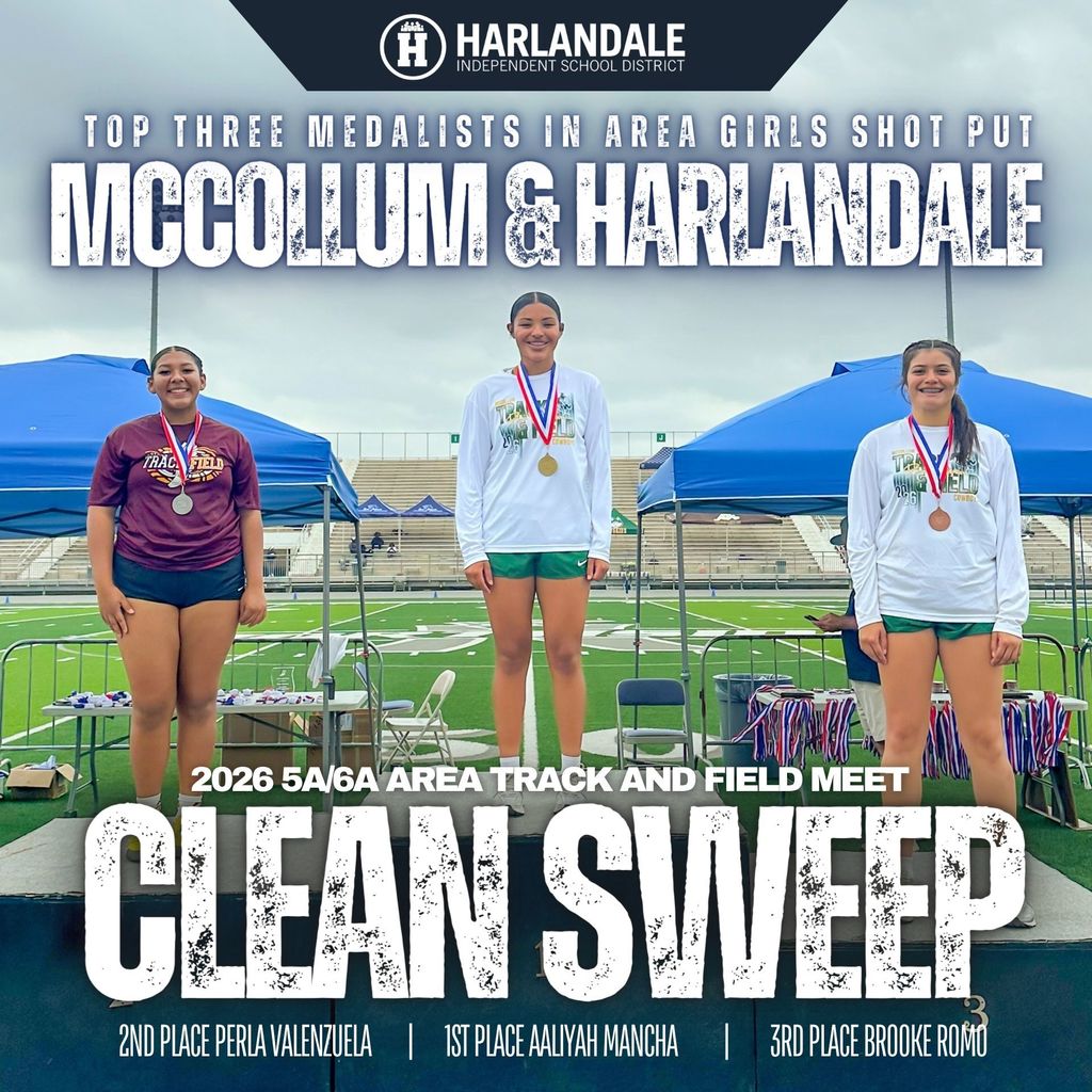 Harlandale ISD Area Track Meet Shot Put