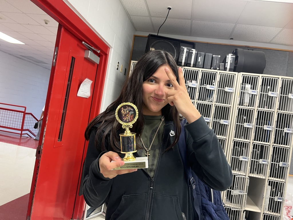 Student earns best Bassist amongst both MS and HS