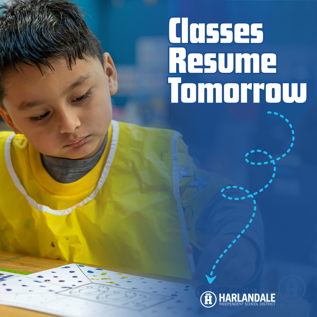 2026 Classes resume tomorrow