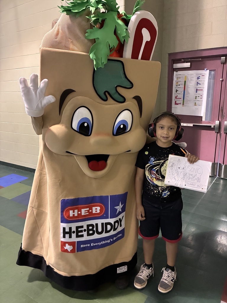 H-E-Buddy with a student