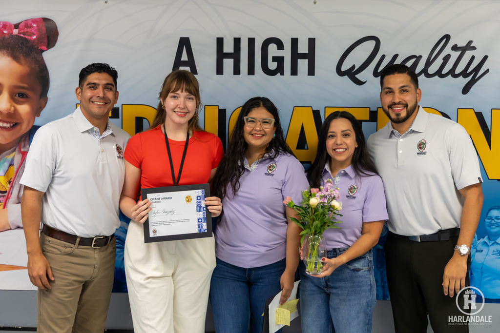 Harlandale ISD. Frontier Legacy Foundation Grant Giveaway