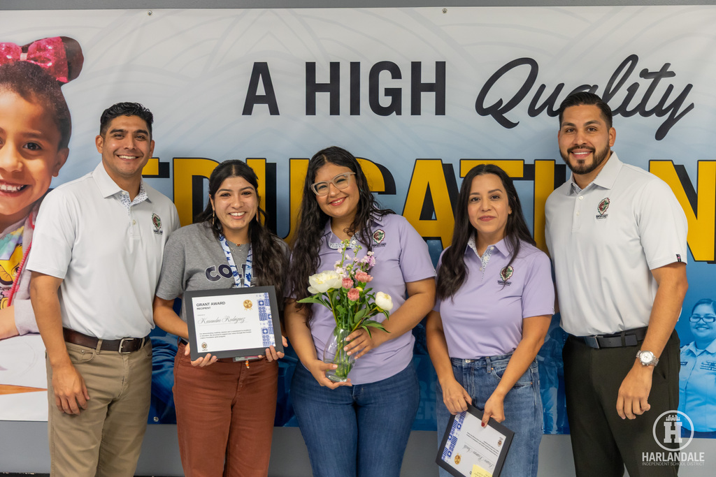 Harlandale ISD. Frontier Legacy Foundation Grant Giveaway