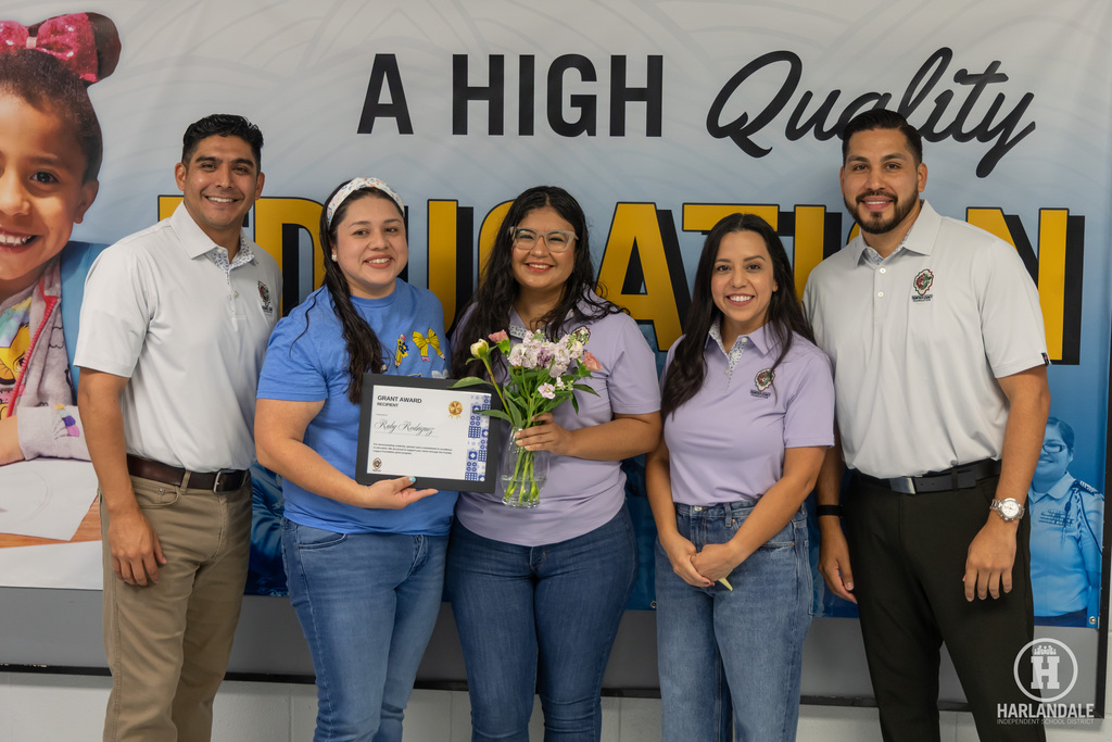 Harlandale ISD. Frontier Legacy Foundation Grant Giveaway