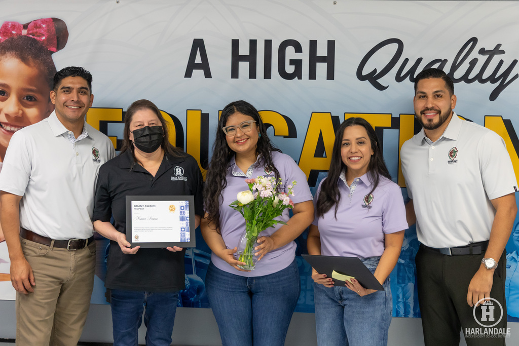 Harlandale ISD. Frontier Legacy Foundation Grant Giveaway