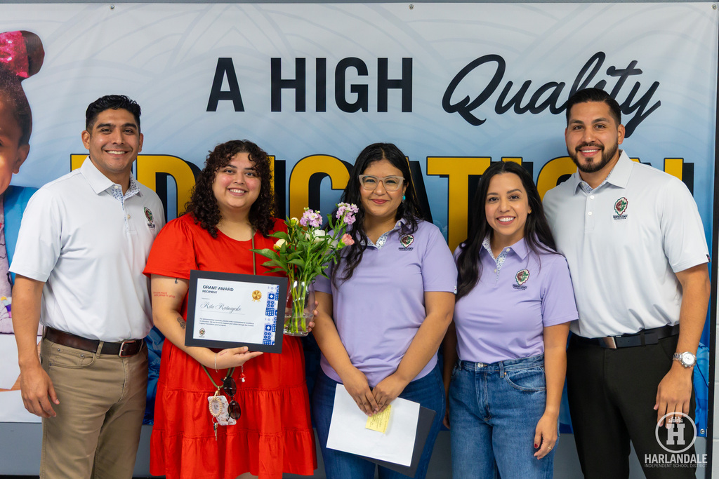 Harlandale ISD. Frontier Legacy Foundation Grant Giveaway