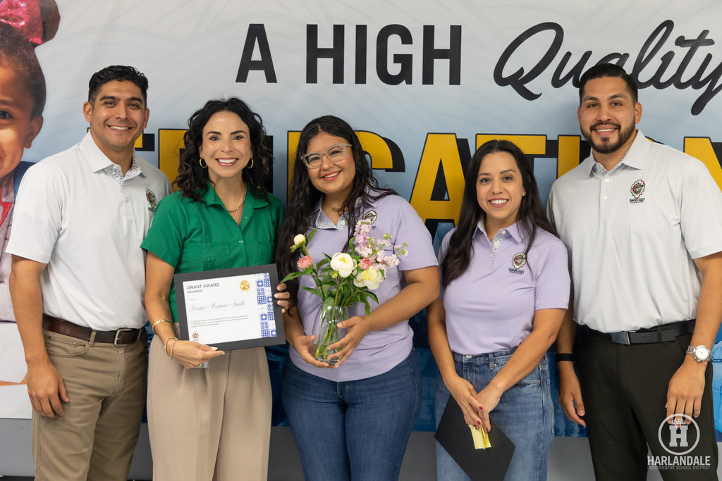 Harlandale ISD. Frontier Legacy Foundation Grant Giveaway