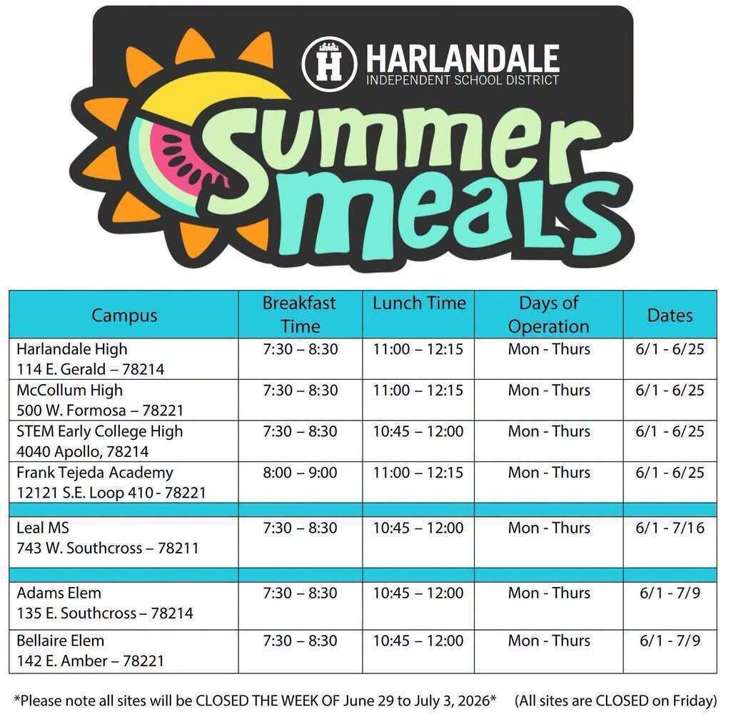 2026 Summer Meals