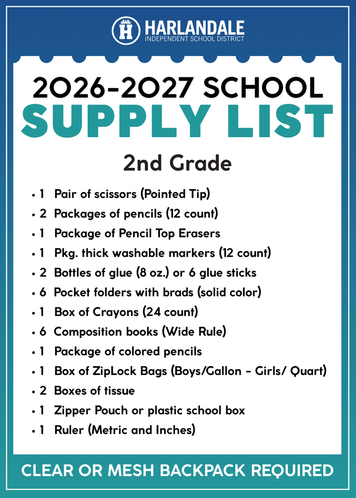 School Supply List