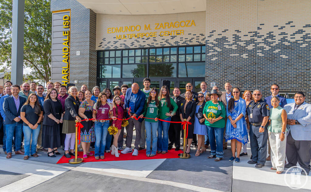 Harlandale ISD Multipurpose Center Ribbon cutting