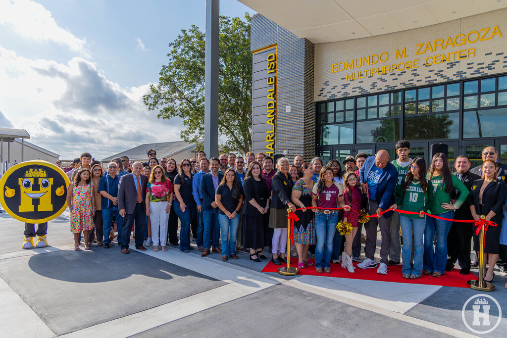 Harlandale ISD Multipurpose Center Ribbon cutting