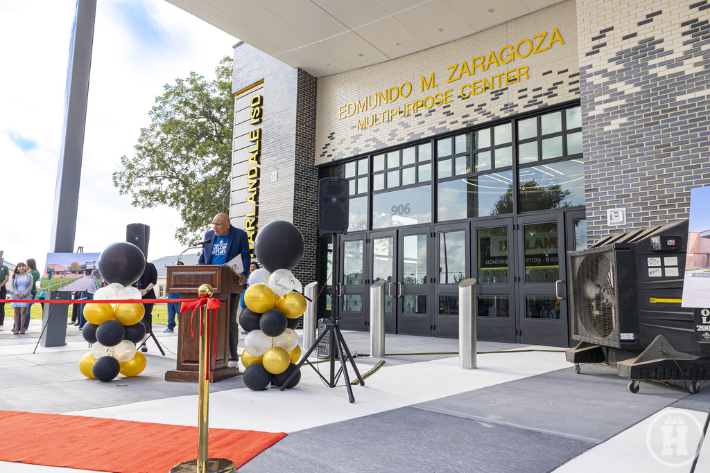 Harlandale ISD Multipurpose Center Ribbon cutting