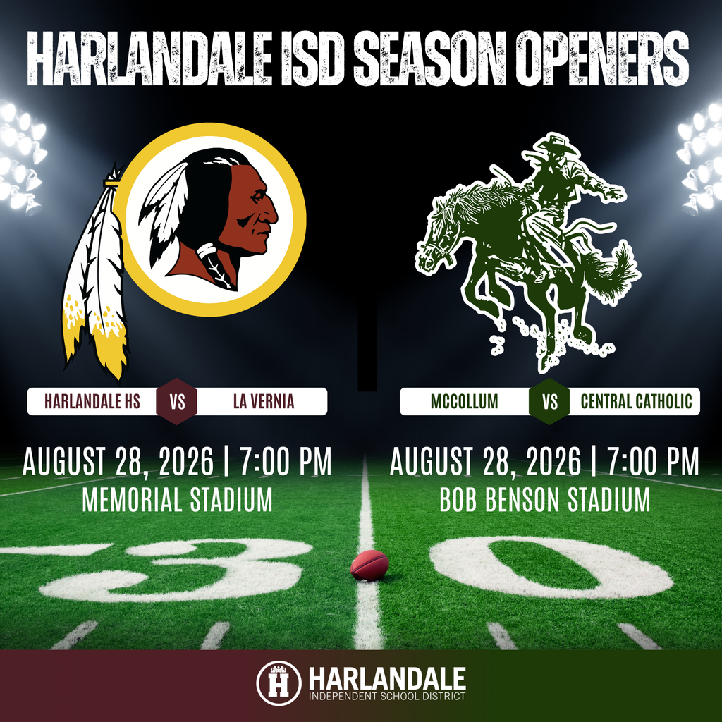2026 Harlandale ISD Season Openers