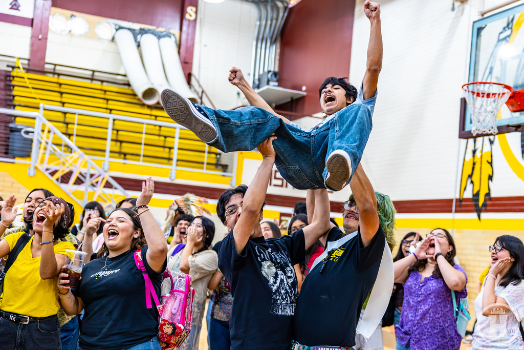 Indians Pep Rally