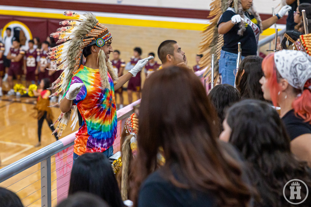Indians Pep Rally