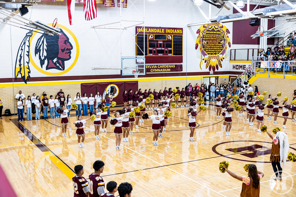 Indians Pep Rally