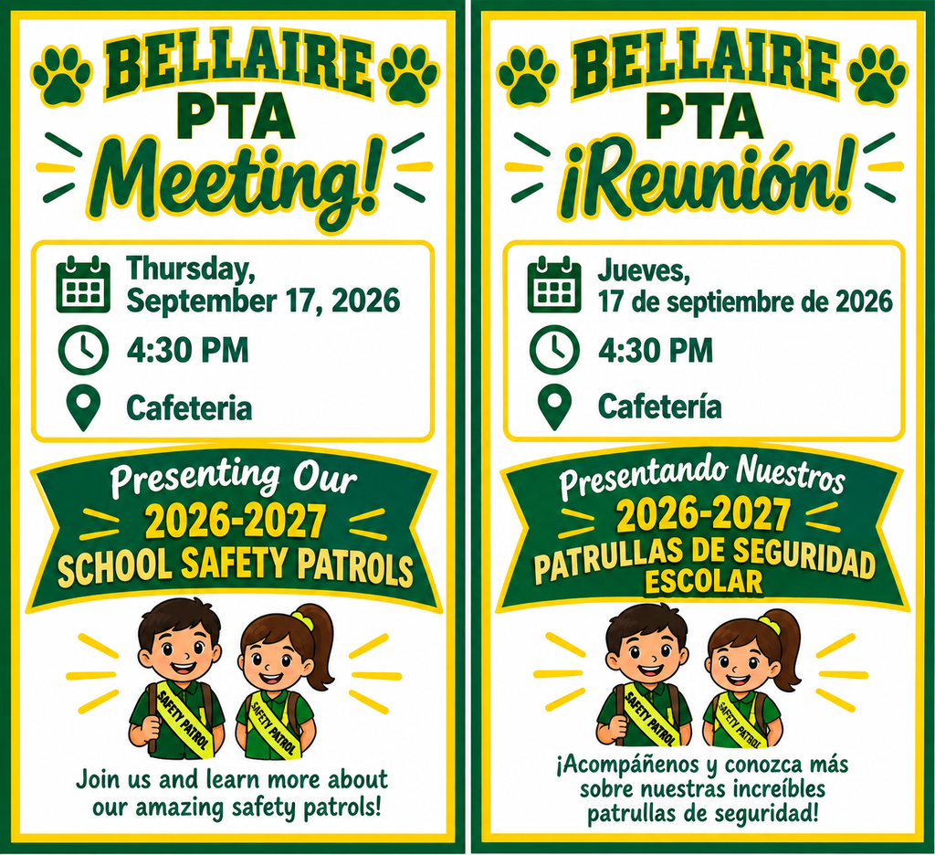 September PTA Reminder