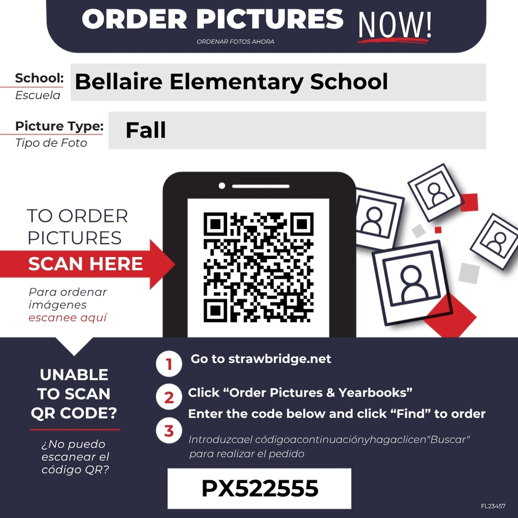 Picture Day Ordering QR Code