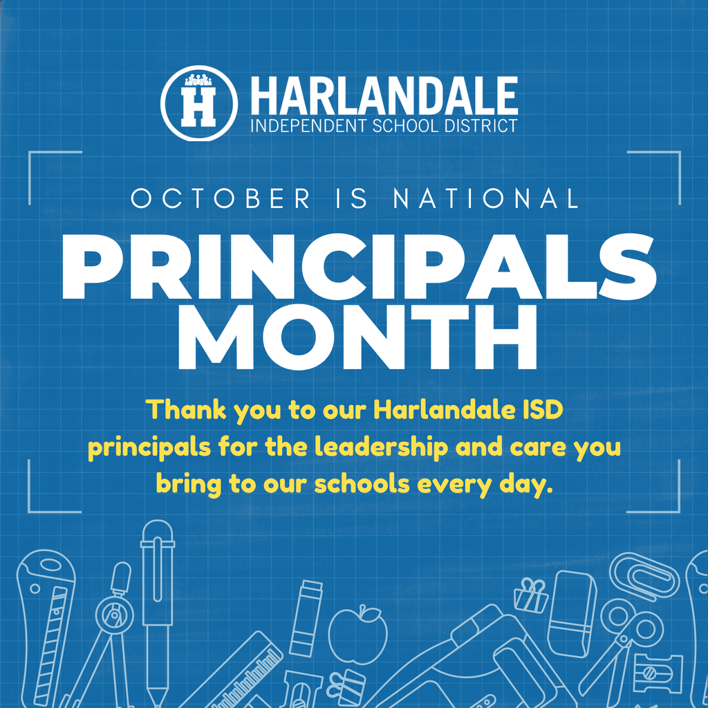 Harlandale ISD National Principals Month