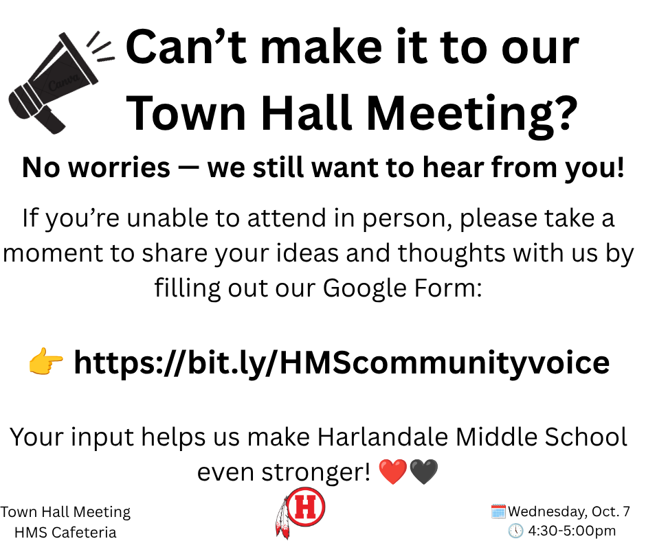 HMS Town Hall Meeting October 7 Google Feedback