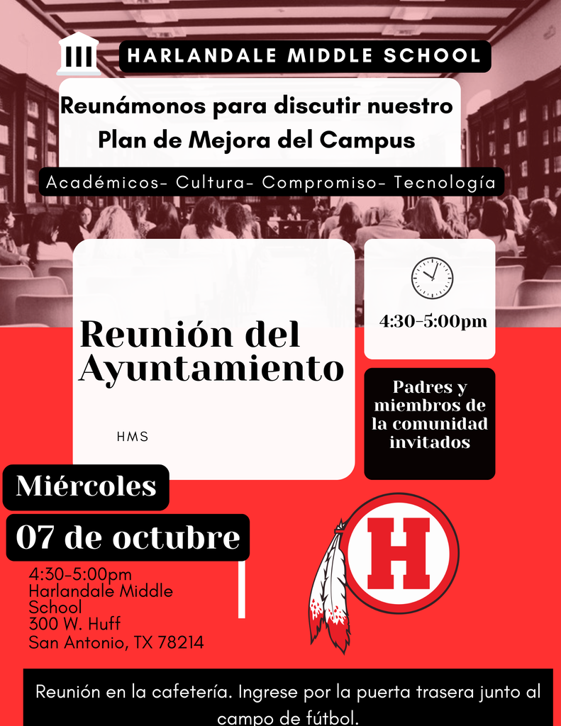 HMS Town Hall Meeting October 7th