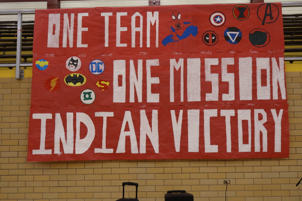 Pep Rally-Marvel vs DC