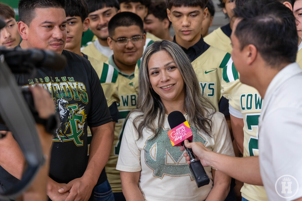 McCollum KENS 4 GreatDaySA All Star Athlete