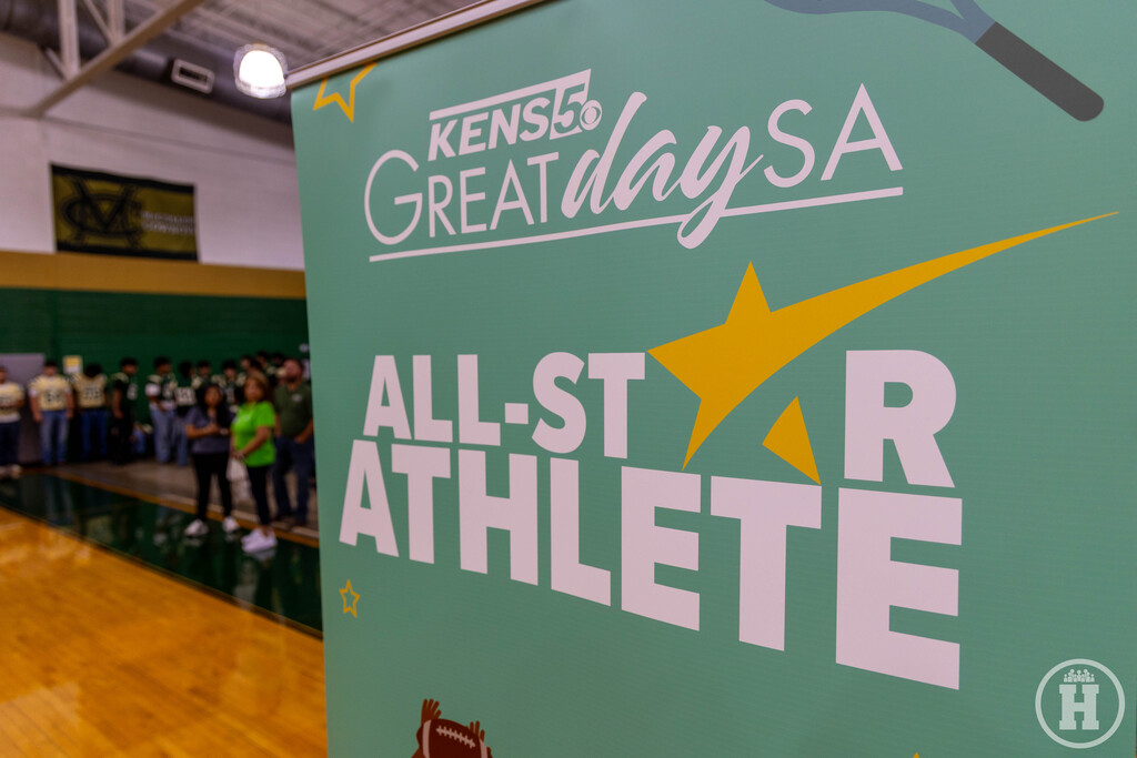 McCollum KENS 4 GreatDaySA All Star Athlete