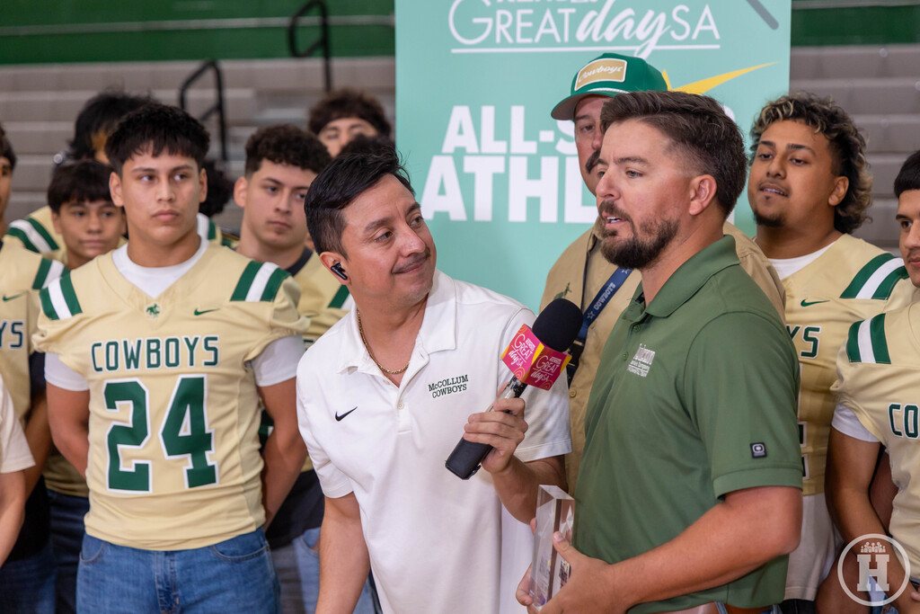 McCollum KENS 4 GreatDaySA All Star Athlete