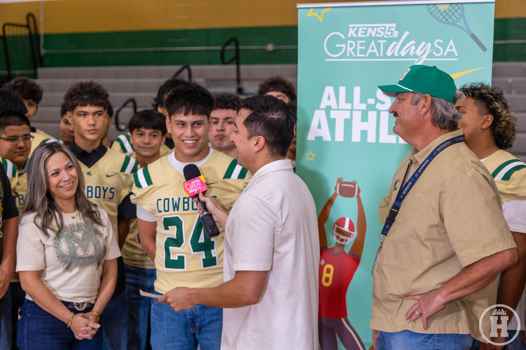 McCollum KENS 4 GreatDaySA All Star Athlete