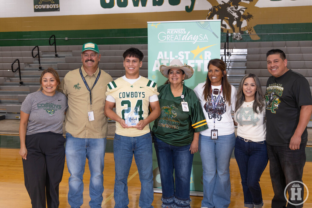 McCollum KENS 4 GreatDaySA All Star Athlete