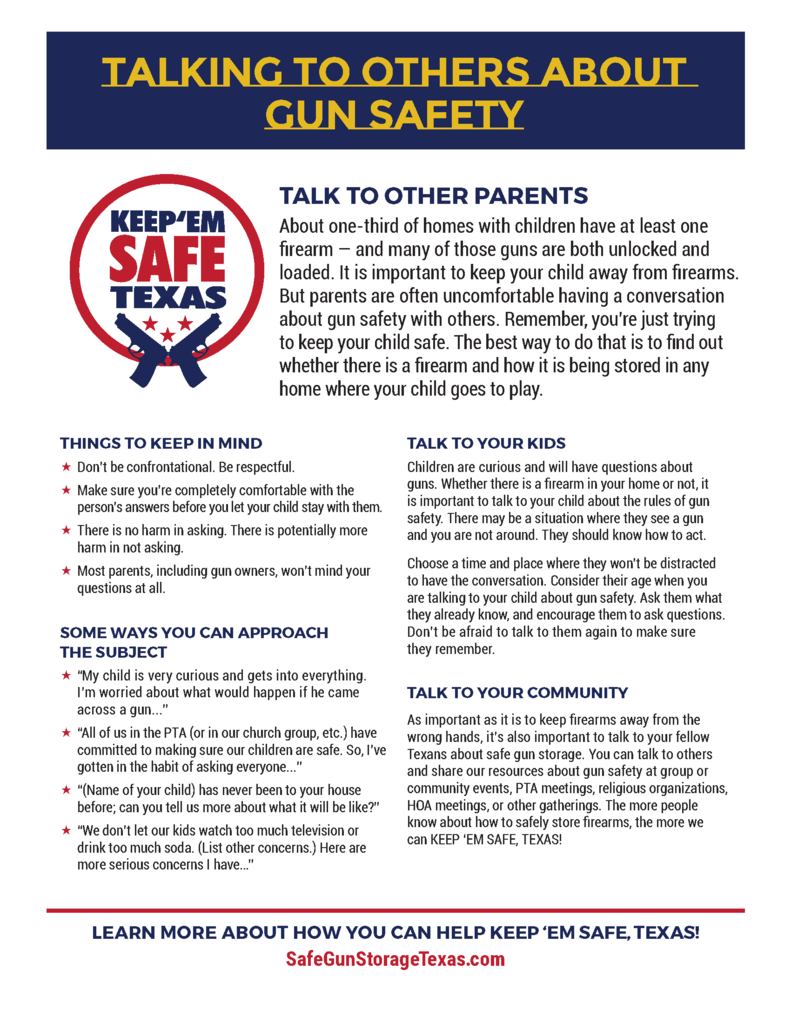 safe gun storage