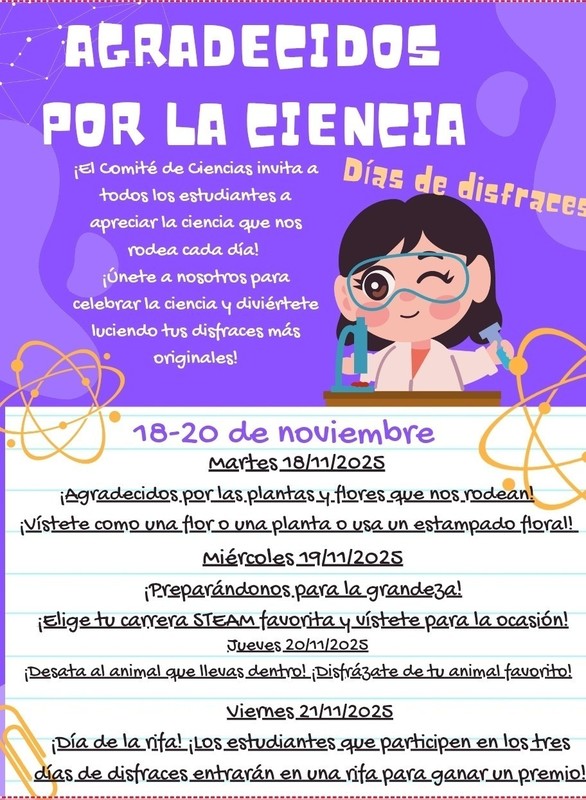 Thankful for Science