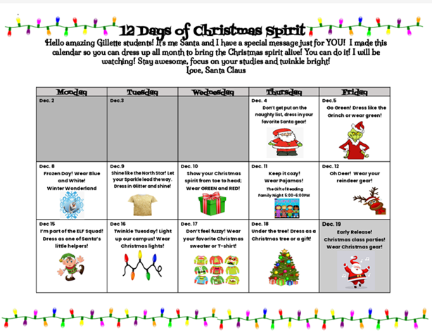 12 Days of Christmas