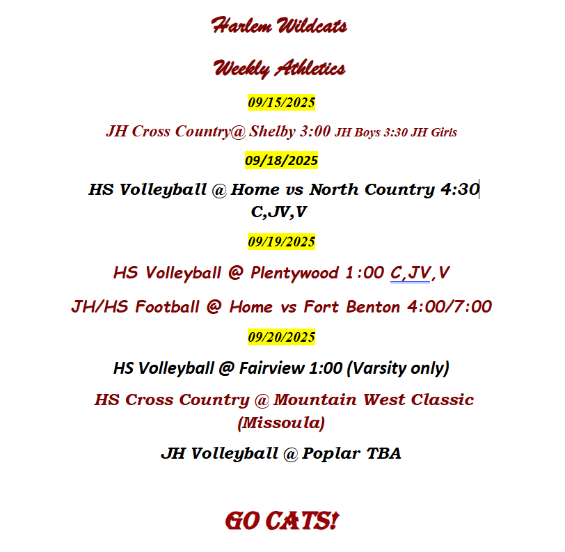 Schedule