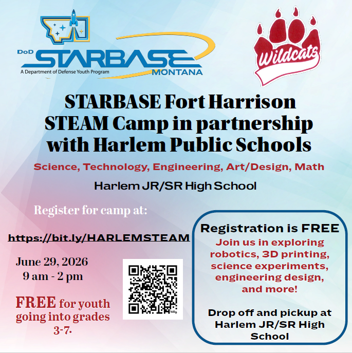 starbase STEAM camp at Harlem High School