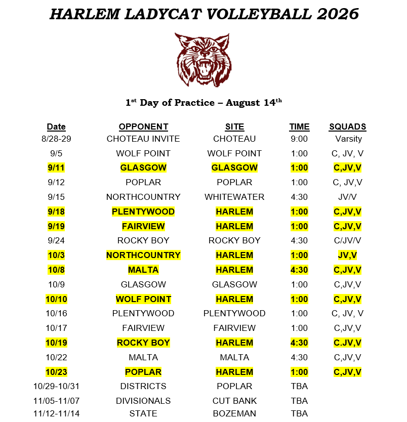 Schedule 