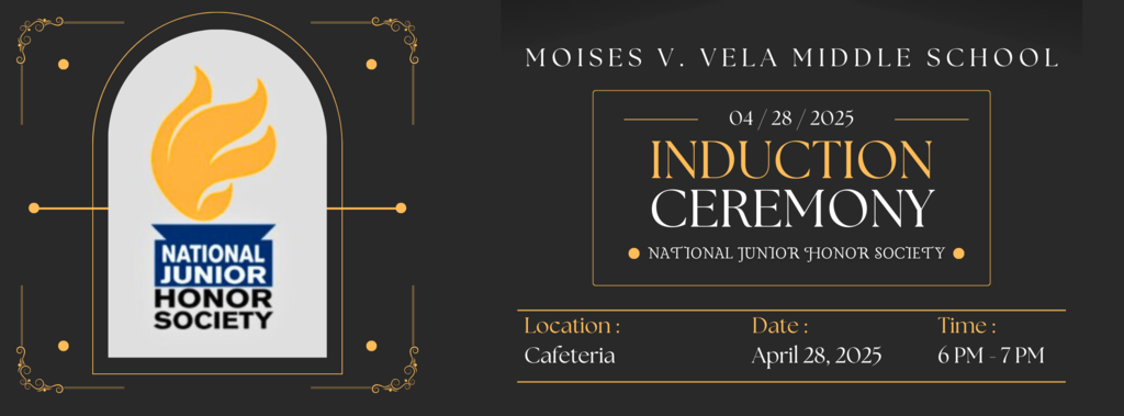 NJHS Induction Ceremony April 28, 2025