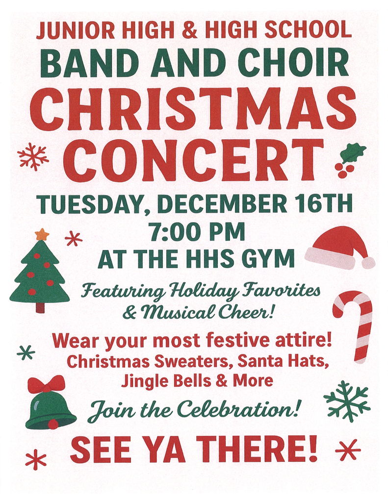 christmas concert flyer