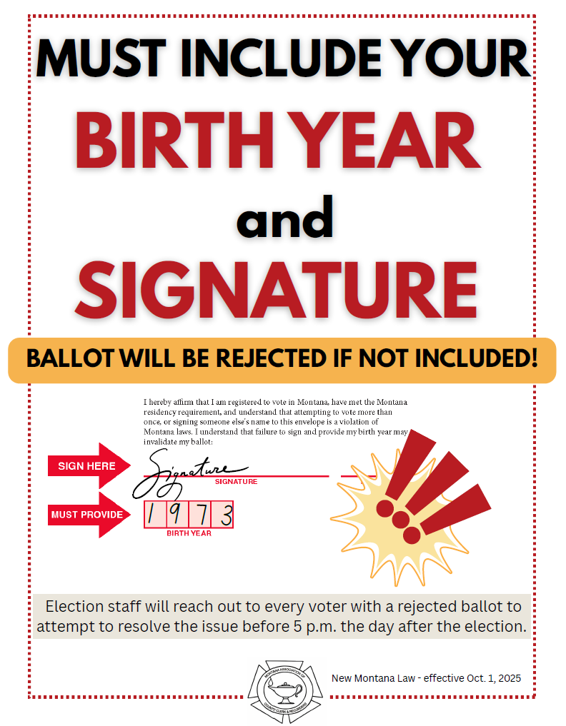 Absentee Ballot notice