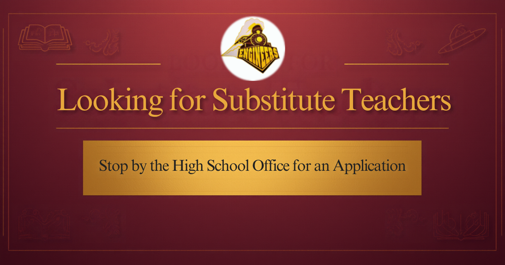 Looking for substitute teachers