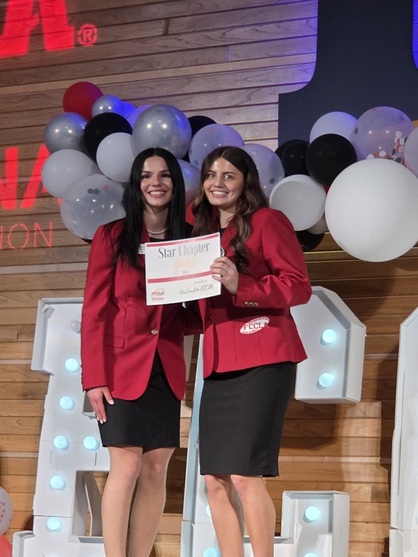 presentation of award to student