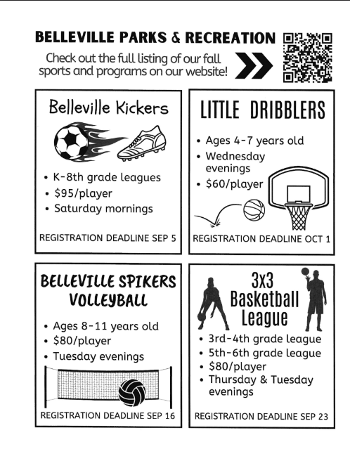 Belleville Parks and Recreation Sports