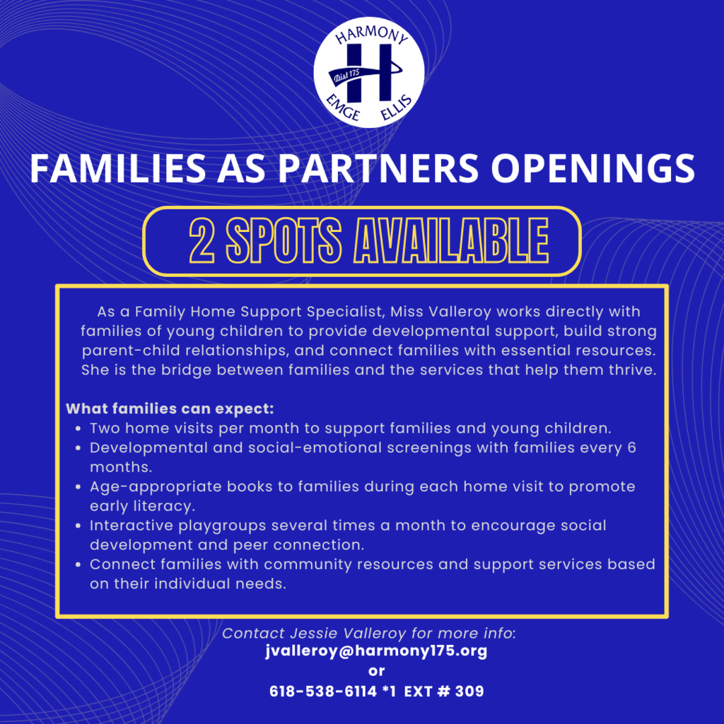 Families as Partners Openings