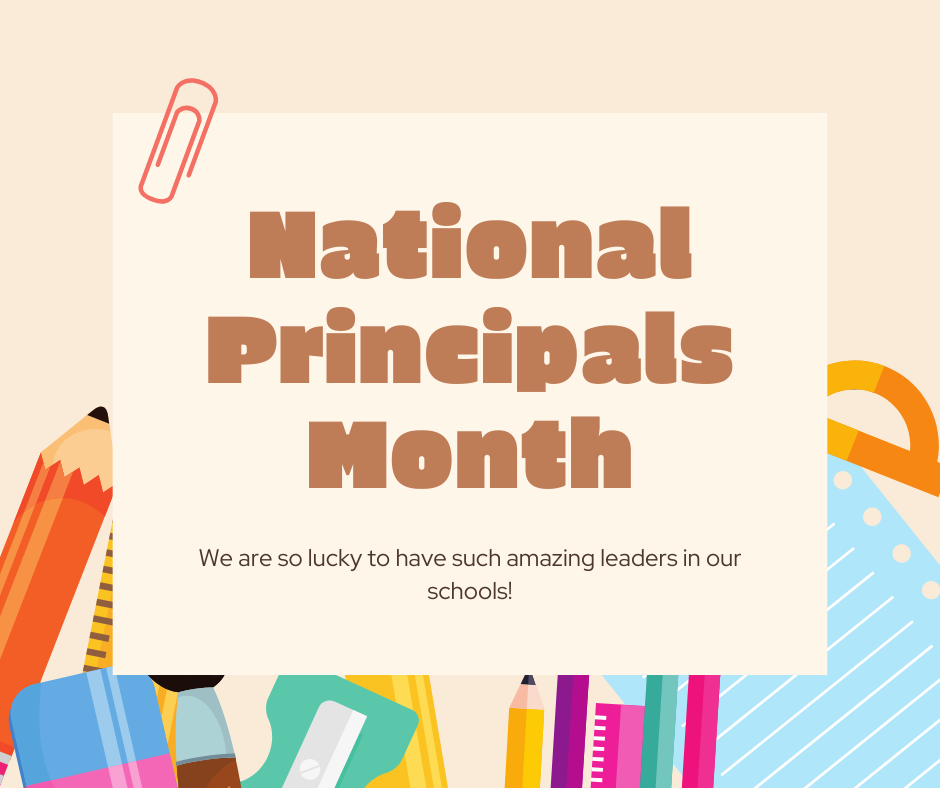 national principals month