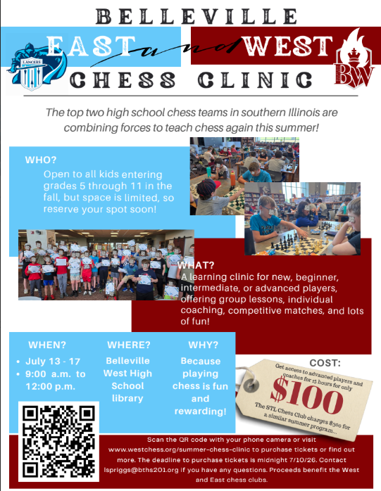 Belleville East and West Chess Clinic