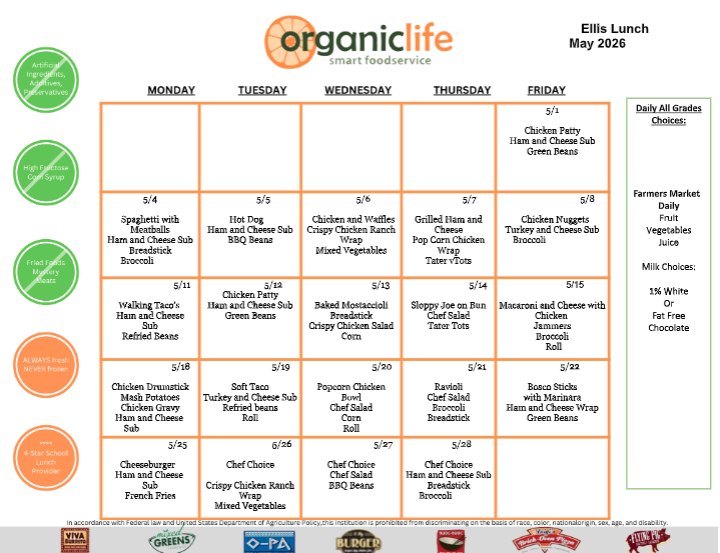 May Menu