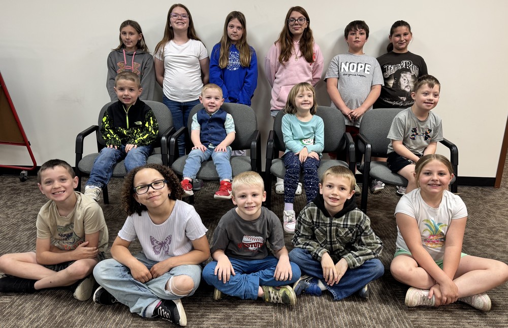 Elementary Students of the Month for March