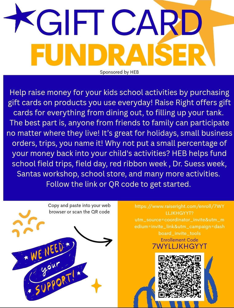 Gift Card Fundraiser