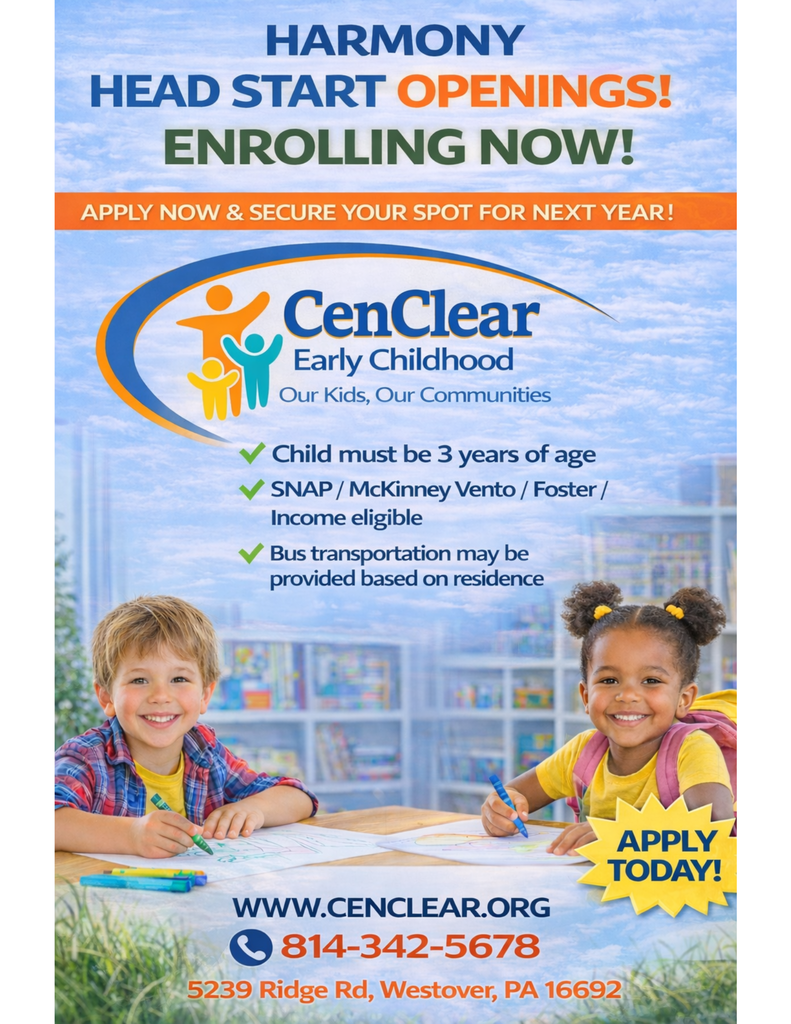 CenClear Head Start at Harmony
