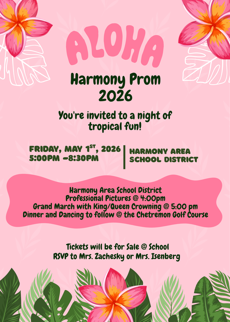 "Aloha," the Harmony Prom of 2026!